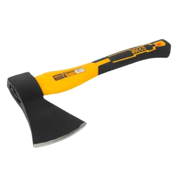 Изображение товара Топор Ingco 0,8 кг фиберглассовая рукоятка 390 мм - надежный инструмент для дома и дачи Изображение товара Топор Ingco 0,8 кг фиберглассовая рукоятка 390 мм - надежный инструмент для дома и дачи