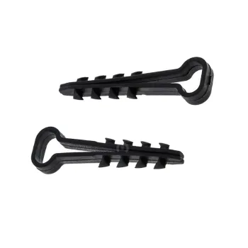 Изображение товара Дюбель-хомут EKF для плоского кабеля 5-10 мм черный 50 шт Изображение товара Дюбель-хомут EKF для плоского кабеля 5-10 мм черный 50 шт