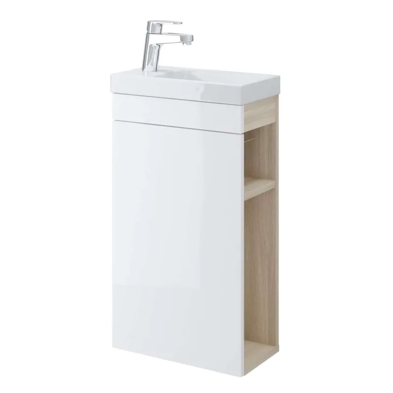 Тумба под раковину Cersanit Smart для Como 40 (B-SU-SMA-CO40/Wh)_1