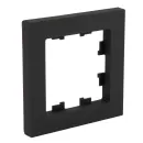 Рамка одноместная AtlasDesign карбон IP20 Systeme Electric_1