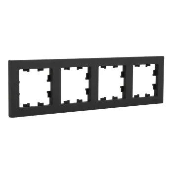 Изображение товара Рамка четырехместная AtlasDesign Systeme Electric IP20 для выключателей и розеток Изображение товара Рамка четырехместная AtlasDesign Systeme Electric IP20 для выключателей и розеток