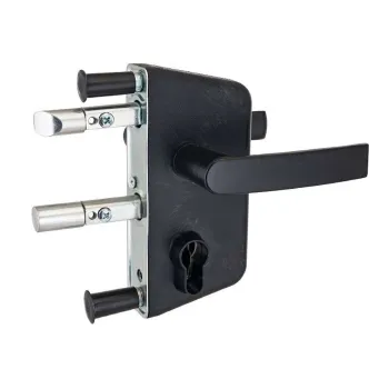 Изображение товара Замок врезной для калитки Симеко ЗК-40 с ручкой без цилиндрового механизма Изображение товара Замок врезной для калитки Симеко ЗК-40 с ручкой без цилиндрового механизма