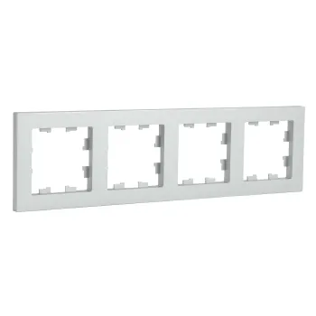 Изображение товара Рамка четырехместная AtlasDesign алюминий IP20 Systeme Electric Изображение товара Рамка четырехместная AtlasDesign алюминий IP20 Systeme Electric
