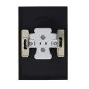 Розетка двухместная с заземлением AtlasDesign карбон IP20 Systeme Electric_4