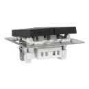 Механизм выключателя двухклавишный с подсветкой AtlasDesign карбон IP20 Systeme Electric_3