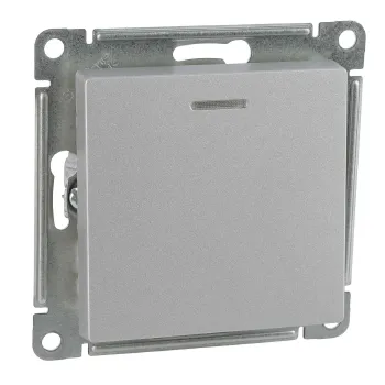 Изображение товара Одноклавишный выключатель AtlasDesign с подсветкой Systeme Electric IP20 Изображение товара Одноклавишный выключатель AtlasDesign с подсветкой Systeme Electric IP20