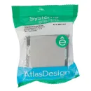 Механизм переключателя проходного одноклавишный AtlasDesign алюминий IP20 Systeme Electric_5
