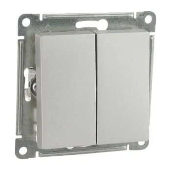 Изображение товара Механизм выключателя двухклавишный AtlasDesign Systeme Electric Изображение товара Механизм выключателя двухклавишный AtlasDesign Systeme Electric