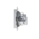 Механизм розетки с заземлением со шторками AtlasDesign алюминий IP20 Systeme Electric_4