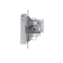 Механизм розетки с заземлением со шторками и крышкой AtlasDesign алюминий IP20 Systeme Electric_4