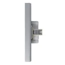 Розетка двухместная без заземления AtlasDesign алюминий IP20 Systeme Electric_4