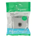 Механизм розетки ТВ проходной AtlasDesign IP20 алюминий Systeme Electric_5