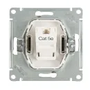 Механизм розетки компьютерная RJ45 5E AtlasDesign шампань IP20 Systeme Electric_4