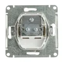 Механизм розетки ТВ проходной AtlasDesign шампань IP20 Systeme Electric_4