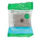 Механизм розетки ТВ проходной AtlasDesign шампань IP20 Systeme Electric_5