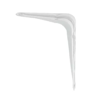 Изображение товара Кронштейн 100х75 белый надежное крепление для интерьера Изображение товара Кронштейн 100х75 белый надежное крепление для интерьера