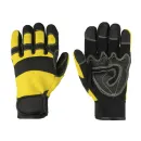 Перчатки кожаные c полиамидом антивибрационные размер XL Jeta Safety_1