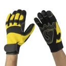 Перчатки кожаные c полиамидом антивибрационные размер XL Jeta Safety_2