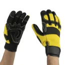 Перчатки кожаные c полиамидом антивибрационные размер XL Jeta Safety_3