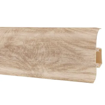 Изображение товара Плинтус Bonkeel Color ВС6016 2200х60 мм коричневый ПВХ Изображение товара Плинтус Bonkeel Color ВС6016 2200х60 мм коричневый ПВХ