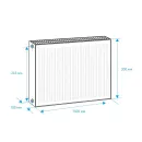 Радиатор стальной панельный 300х1400мм Royal Thermo Compact C22_2