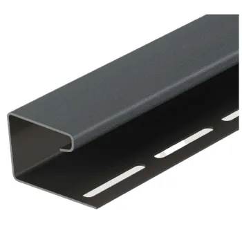 Изображение товара J-профиль Docke графит 3000 мм для защиты и оформления фасада Изображение товара J-профиль Docke графит 3000 мм для защиты и оформления фасада