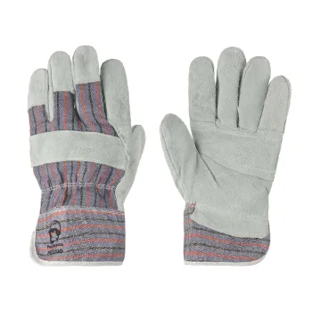 Изображение товара Короткие спилковые краги для строительных работ и защиты рук Изображение товара Короткие спилковые краги для строительных работ и защиты рук