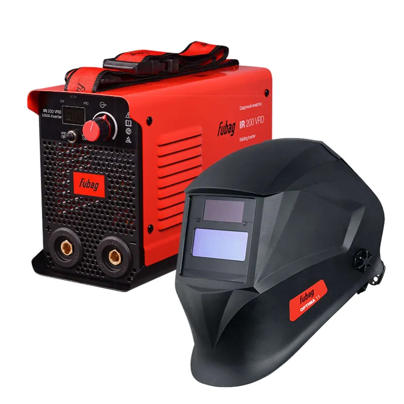Сварочный аппарат инверторный Fubag IR 200 VRD и маска сварщика Хамелеон Optima 11_1