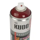 Эмаль аэрозольная для профнастила Kudo винно-красная (RAL 3005) полуматовая 0,52л_4