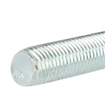 Изображение товара Шпилька оцинкованная резьбовая М16х2000мм усиленная Изображение товара Шпилька оцинкованная резьбовая М16х2000мм усиленная