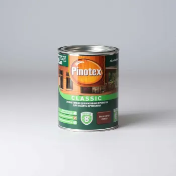Изображение товара Деревозащитное средство Pinotex Classic Красное дерево 1 л Изображение товара Деревозащитное средство Pinotex Classic Красное дерево 1 л