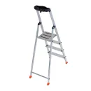 Стремянка алюминиевая 4 ступени с органайзером 0,85м Krause Safety_2