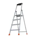 Стремянка алюминиевая 4 ступени с органайзером 0,85м Krause Safety_3