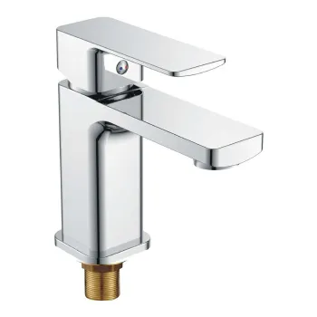 Изображение товара Смеситель для раковины Cron CN10129 хром однорычажный низкий короткий излив Изображение товара Смеситель для раковины Cron CN10129 хром однорычажный низкий короткий излив