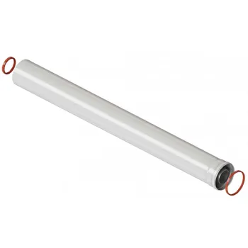 Изображение товара Удлинение коаксиальное 60/100 мм 1 м для дымохода Krats Изображение товара Удлинение коаксиальное 60/100 мм 1 м для дымохода Krats