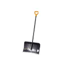 Лопата снеговая Fiskars с деревянным черенком 40х53,5 см_1