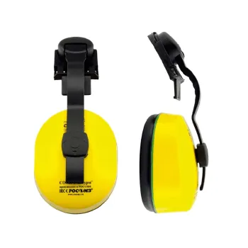 Изображение товара Защитные наушники с креплением на каску РОСОМЗ для профессиональной защиты слуха Изображение товара Защитные наушники с креплением на каску РОСОМЗ для профессиональной защиты слуха