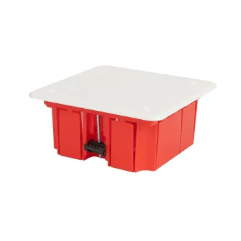 Изображение товара Коробка распределительная встраиваемая для полых стен 92х92х45 мм ТДМ Изображение товара Коробка распределительная встраиваемая для полых стен 92х92х45 мм ТДМ