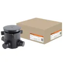 Коробка установочная для заливки в бетон 70х72 IP44 черная_2