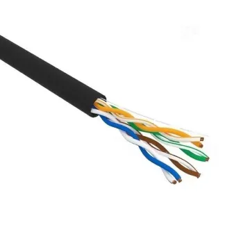 Кабель UTP 4х2х24AWG категория 5е медь для наружной прокладки 305м на отрез