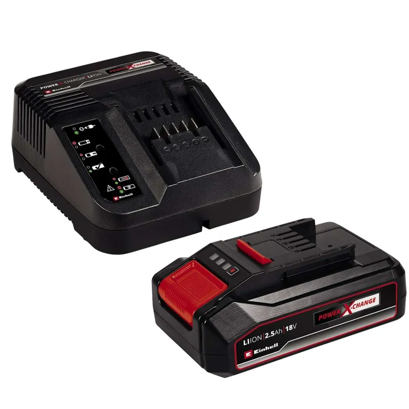 Зарядное устройство и аккумулятор Einhell PXC 18 В 2,5 Ач_1