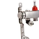 Коллекторная группа Taen 1" евроконус 3/4" на 8 выходов с расходомерами_2