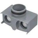 Трап линейный 40/50мм металлический с решеткой 650мм MPF_4