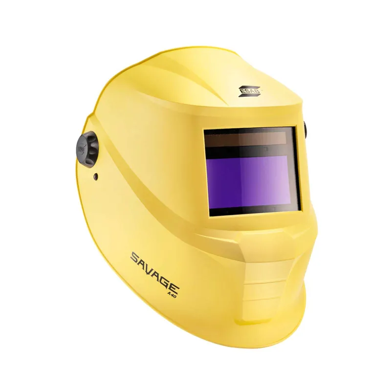 Маска сварщика ESAB Savage A40 9-13 желтая_1