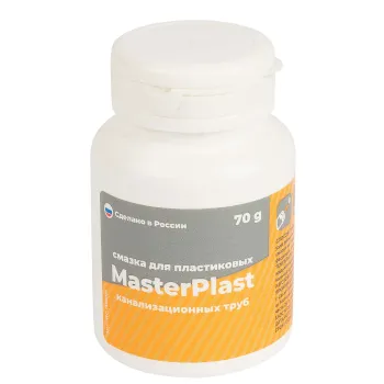 Изображение товара Смазка для канализационных труб MasterPlast 70 г - герметизация и защита систем Изображение товара Смазка для канализационных труб MasterPlast 70 г - герметизация и защита систем