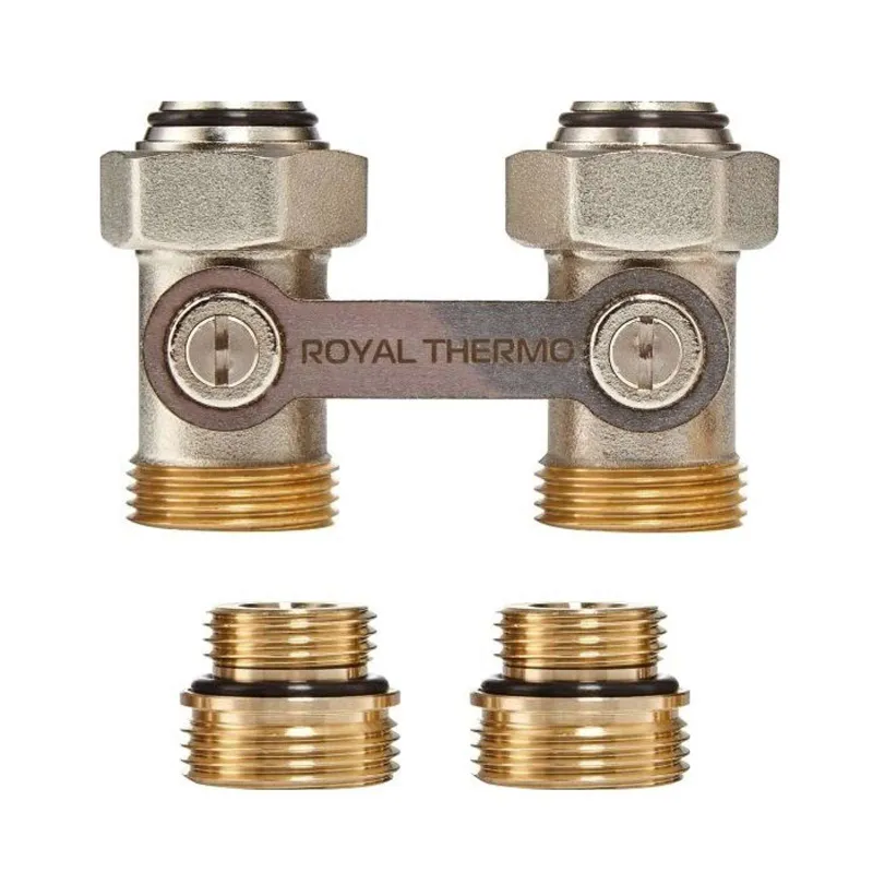 Узел нижнего подключения прямой Royal Thermo 1/2"х3/4"EK_1