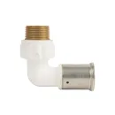 МП-Пресс Угольник Henco ВР 32х1" белый PVDF_2