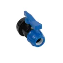 Кран шаровой ПНД компрессионный 25х3/4" НР_3