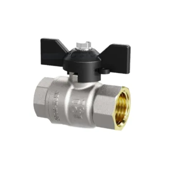 Изображение товара Кран шаровый LD Pride ВР 1/2'' бабочка для водопровода Изображение товара Кран шаровый LD Pride ВР 1/2'' бабочка для водопровода