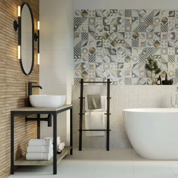 Изображение товара Керамическая плитка Unitile Supreme 250х600 мм серый для стен Изображение товара Керамическая плитка Unitile Supreme 250х600 мм серый для стен